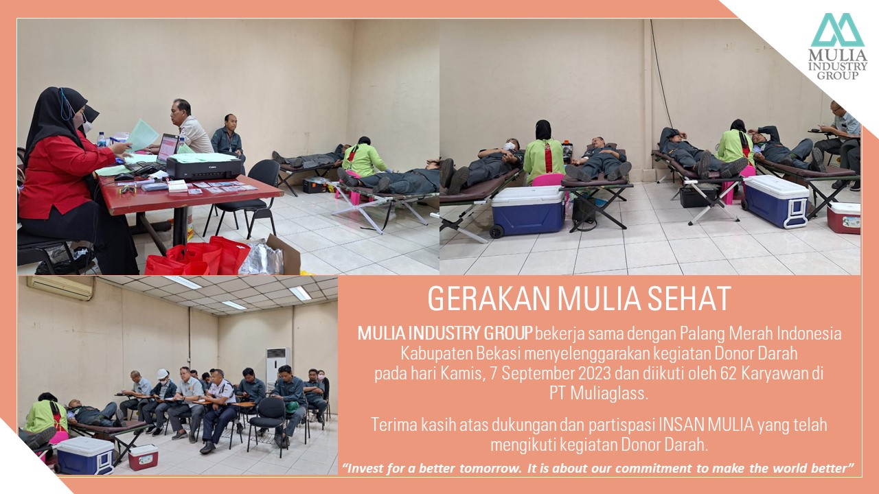 Gerakan Mulia Sehat untuk Donor Darah